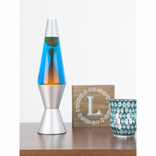 14.5” LAVA Lamp – Orange/Blue/Silver - US 1736