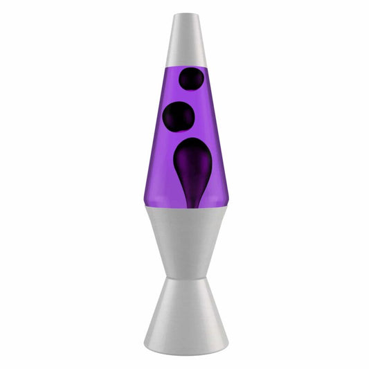 14.5’’ LAVA Lamp – Black &amp; Purple - US 9541