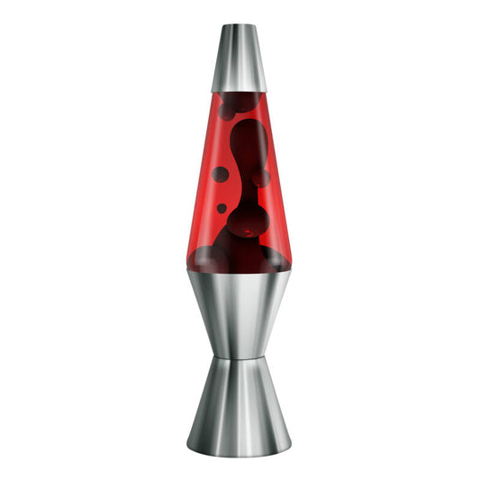 14.5″ Lava Lamp Chrome Plated Crimson - US 4904