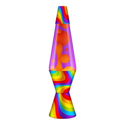 14.5″ Lava Lamp Flowing Color Bands - US 8769