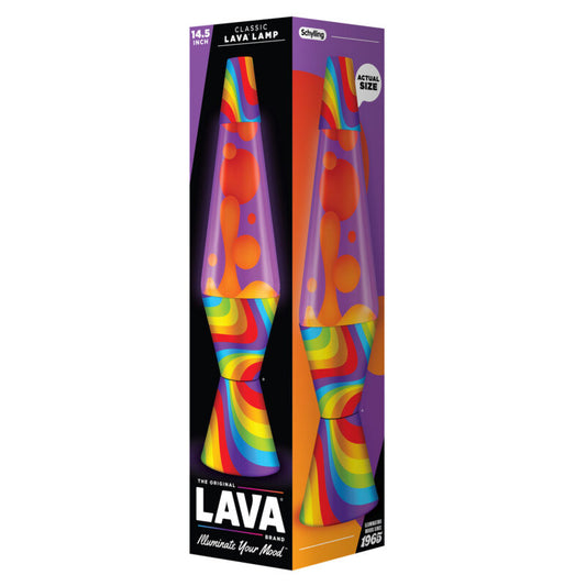 14.5″ Lava Lamp Flowing Color Bands - US 8769