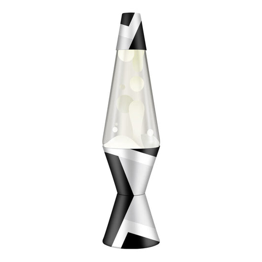 14.5″ Lava Lamp Polygonal White Tone - US 8542