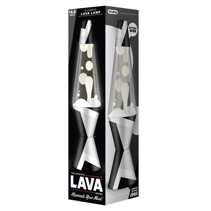 14.5″ Lava Lamp Polygonal White Tone - US 8542