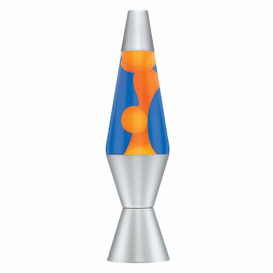 14.5” LAVA Lamp – Orange/Blue/Silver - US 1736