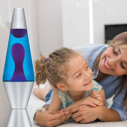 14.5″ LAVA Lamp – Purple/Blue/Silver - US 6119