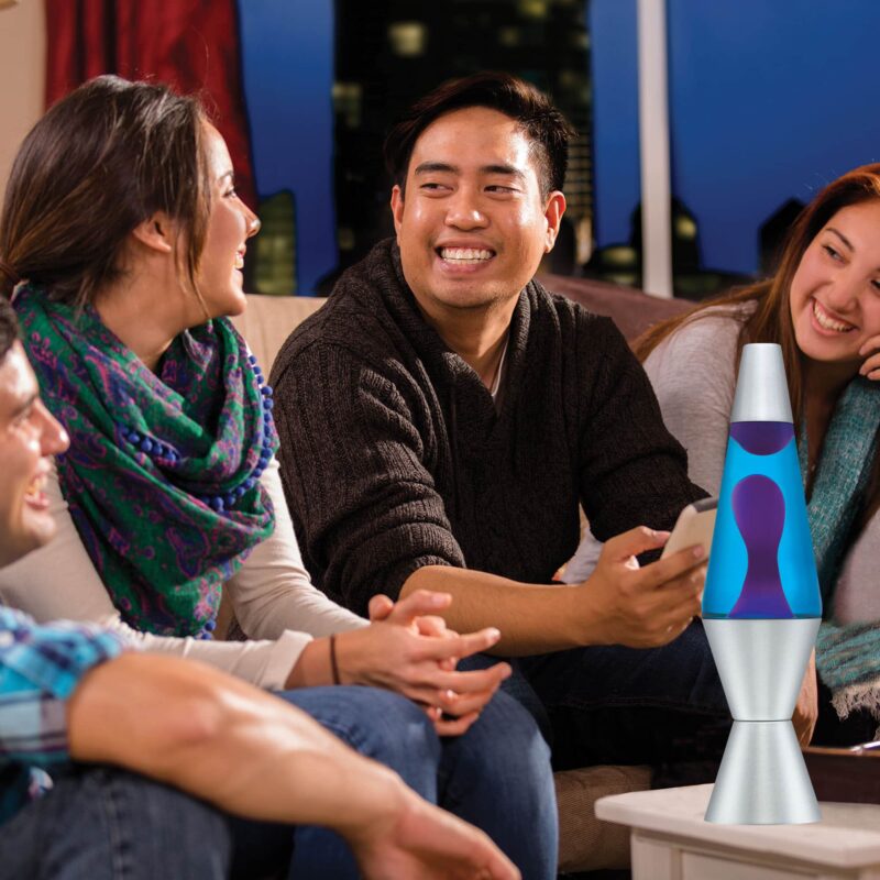 14.5″ LAVA Lamp – Purple/Blue/Silver - US 6119