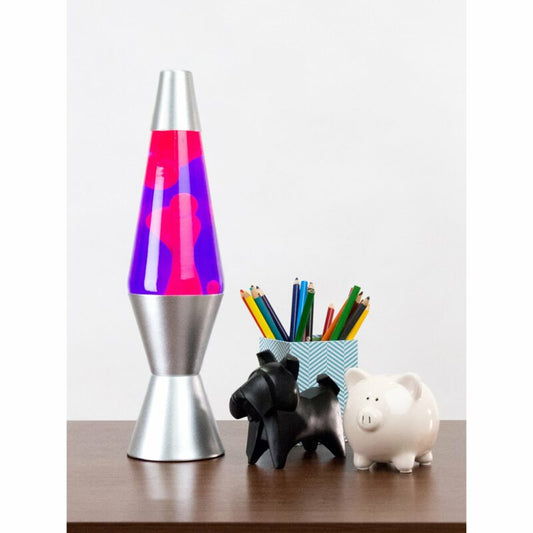 14.5” LAVA Lamp – Pink/Purple/Silver - US 9207