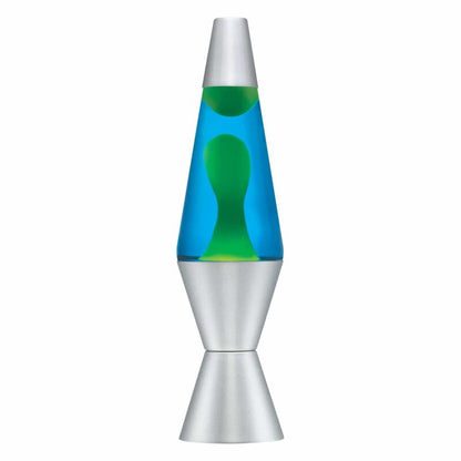 14.5” LAVA Lamp – Yellow/Blue/Silver - US 1860
