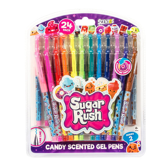 24 Sugar Rush Gel Pens – Scented - US 7728