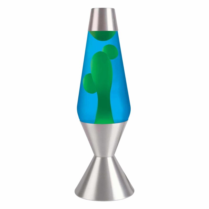 16.3″ LAVA Lamp – Yellow/Blue/Silver - US 1746