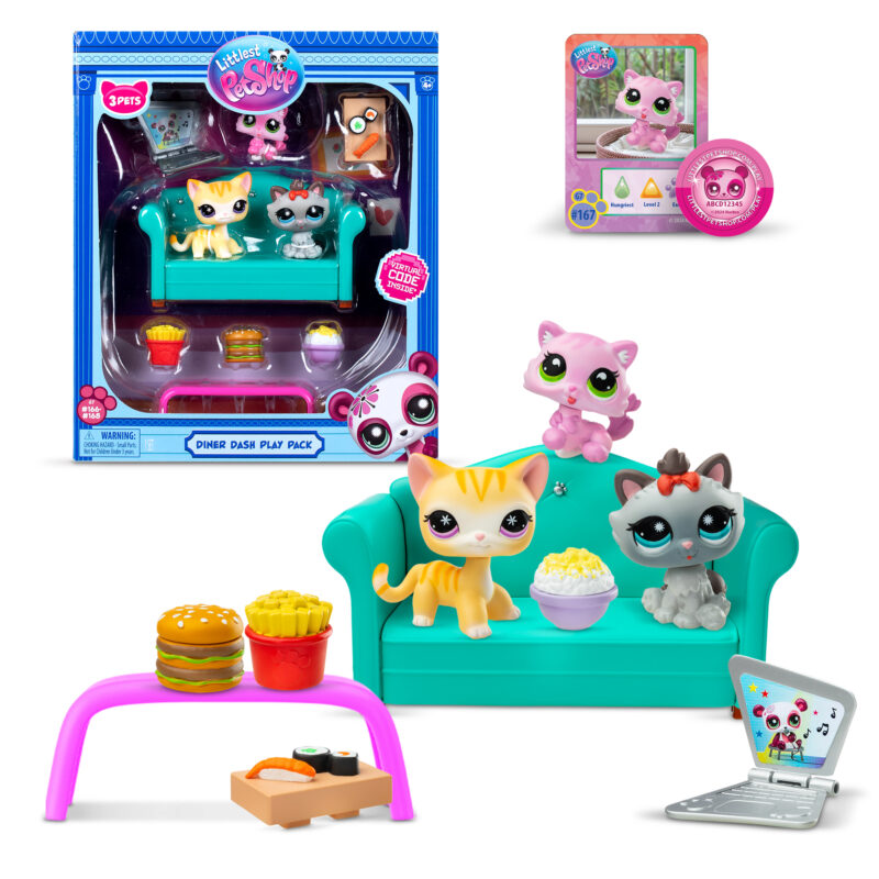 Littlest Pet Shop Diner Dash Play Pack - US 9380