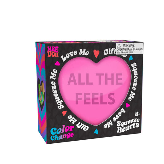 NeeDoh Color Change Squeeze Heart - US 6555