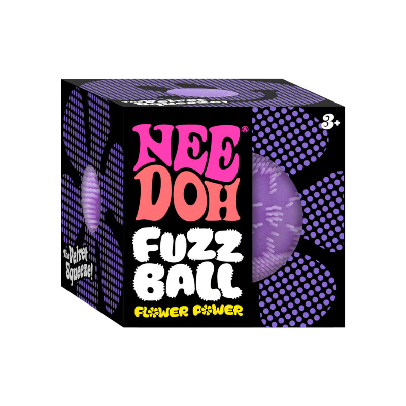 NeeDoh Fuzz Ball Flower Power - US 5909