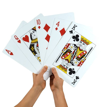 Jumbo Playing Cards - US 6663