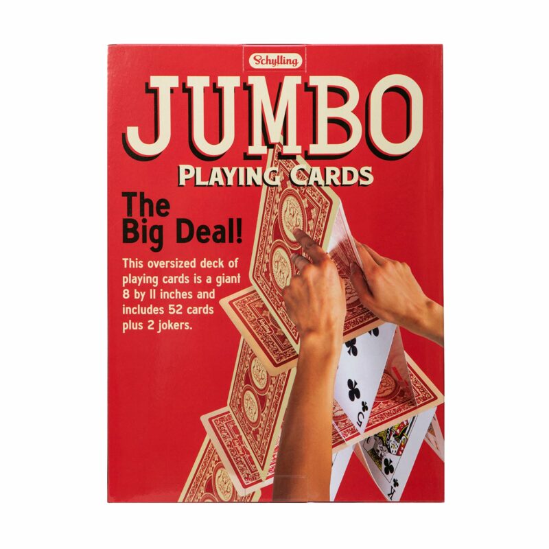 Jumbo Playing Cards - US 6663