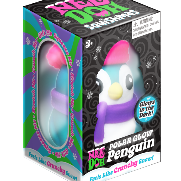 NeeDoh Polar Glow Penguin - US 1456