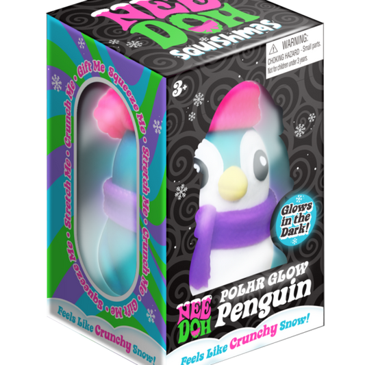 NeeDoh Polar Glow Penguin - US 1456