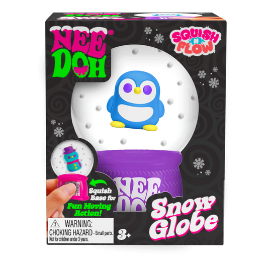 NeeDoh Squish N Flow Snow Globe - US 6257