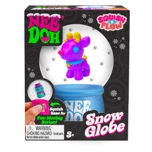 NeeDoh Squish N Flow Snow Globe - US 6257
