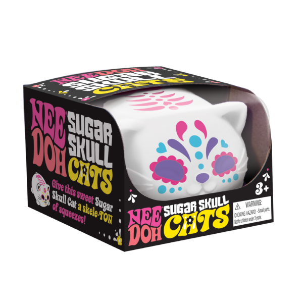 NeeDoh Sugar Skull Cats - US 8316