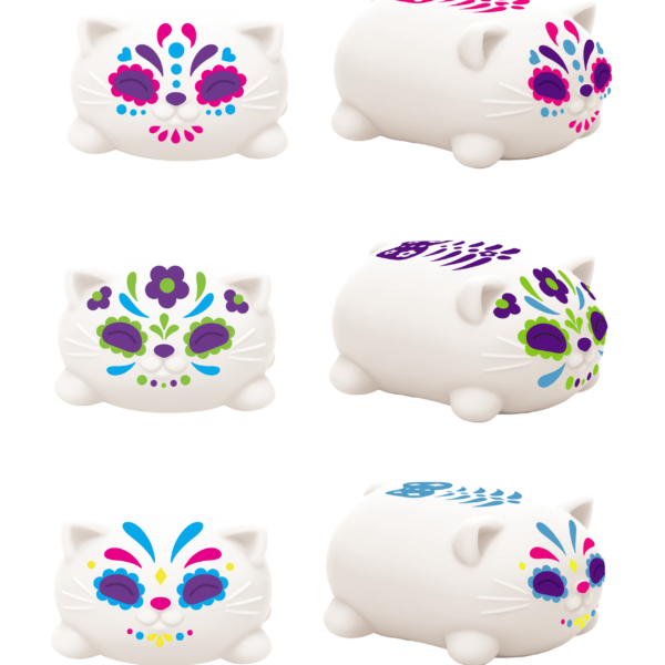 NeeDoh Sugar Skull Cats - US 8316