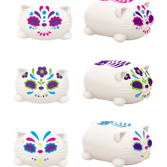 NeeDoh Sugar Skull Cats - US 8316